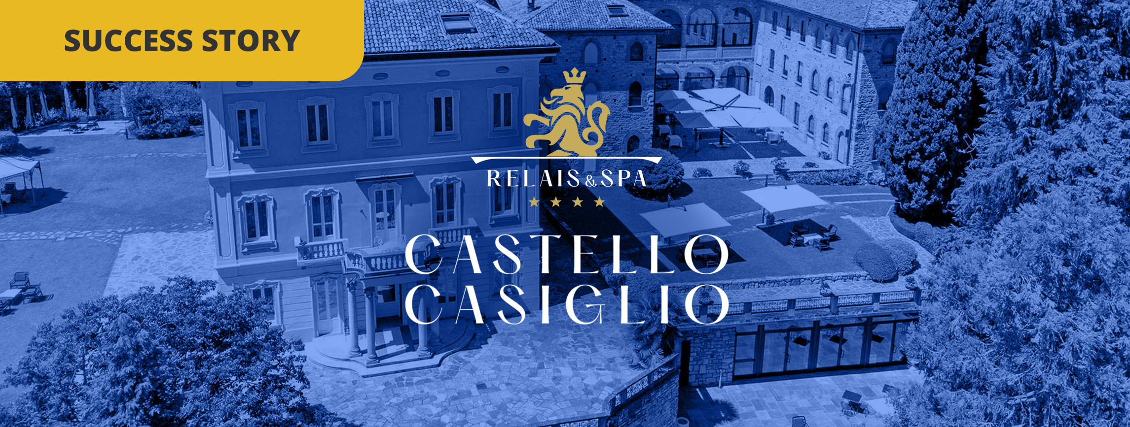 Comment le Relais Castello di Casiglio a atteint le rang n°1 sur Booking.com