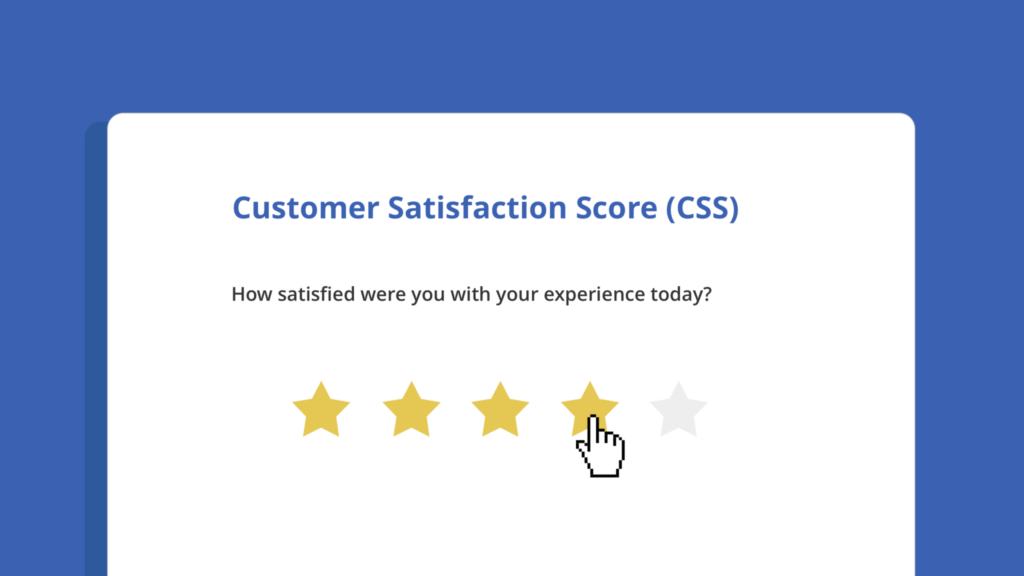 guest satisfaction survey Customer Satisfaction Score example